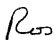 Ros Macdonald signature